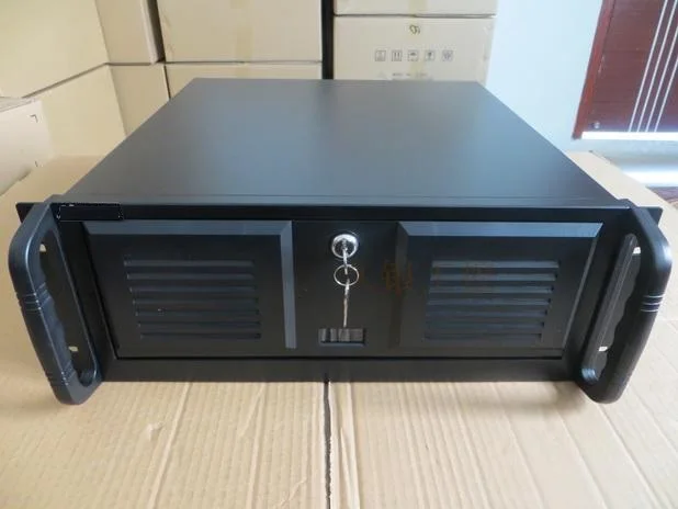Computer case 4U450S Panel with lock Supports 12 * 13