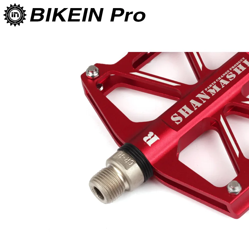 Велосипедные педали BIKEIN из алюминиевого сплава 9/16 дюйма на платформе
