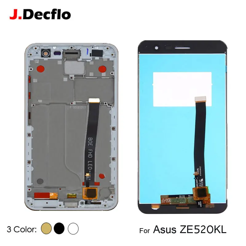 

LCD Display For Asus ZenFone 3 ZE520KL Z017D Touch Screen Digitizer Assembly Replacement With/No Frame Original 5.2 inch