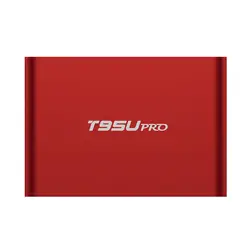 Новый дизайн T95U pro S912 Smart ТВ Box для Android 6,0 2 ГБ 16 ГБ Восьмиядерный ТВ box 2,4/5 ГГц Wi-Fi Set Top box Media Player PK T95N
