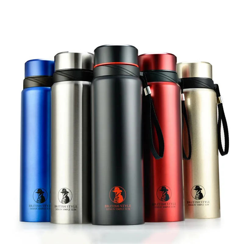 Kopen 700 800 1000 ml Business Thermoskan Rvs Tumbler Draagbare Ge iuml;soleerde Beker Thermosfles Koffie Reizen Mok