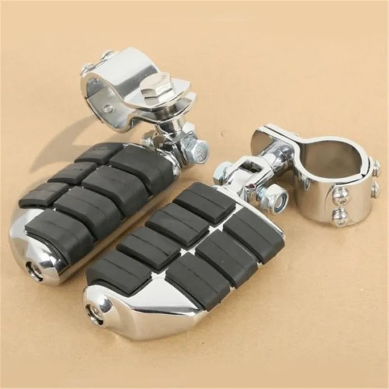 Мотоциклетные хромированные колышки для шоссе Dually Harley 25 мм 30 35 GoldWing GL1500 GL1100