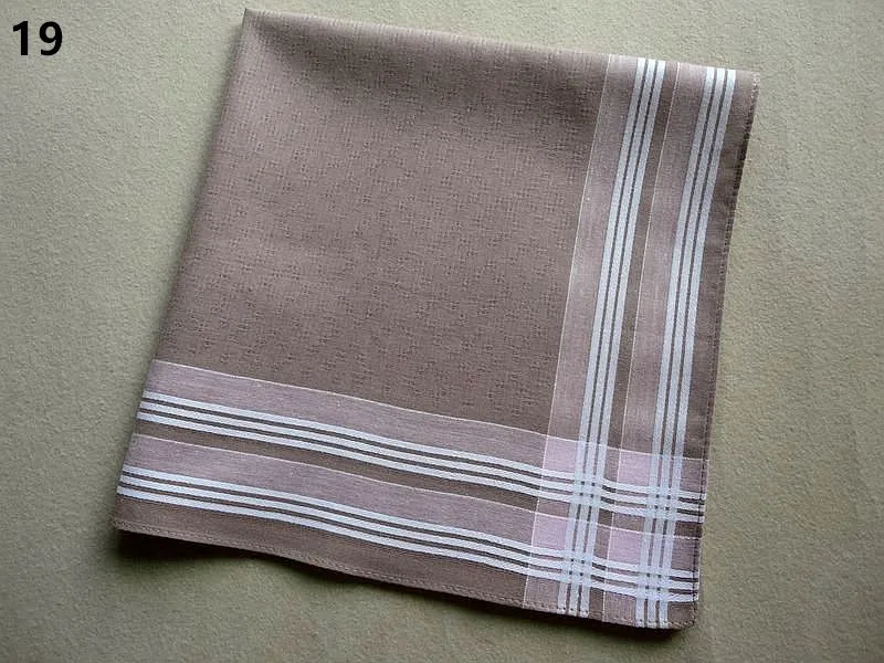 Платок мужской Ассорти тканый хлопок Hankies модная Подарочная коробка оптом