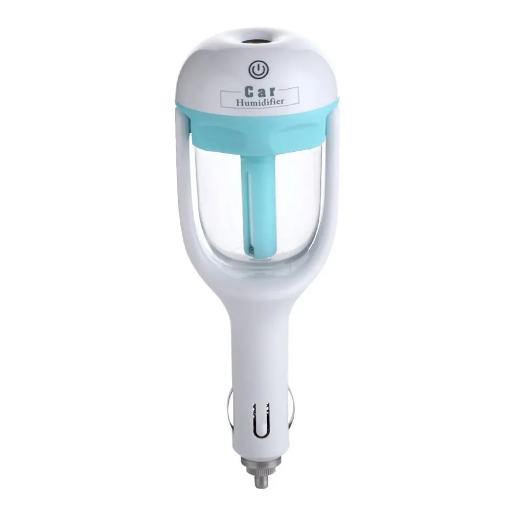 Mini Portable Car Use Air Humidifier Ultrasonic Essential Air Atomizer Diffuser Wave Air Filter Mist Maker Car Charger