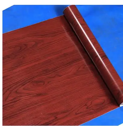 Водостойкие наклейки для деревянной пасты, Экологичная Нетоксичная пленка для мебели, корейские толстые обои, самоклеящиеся-123
