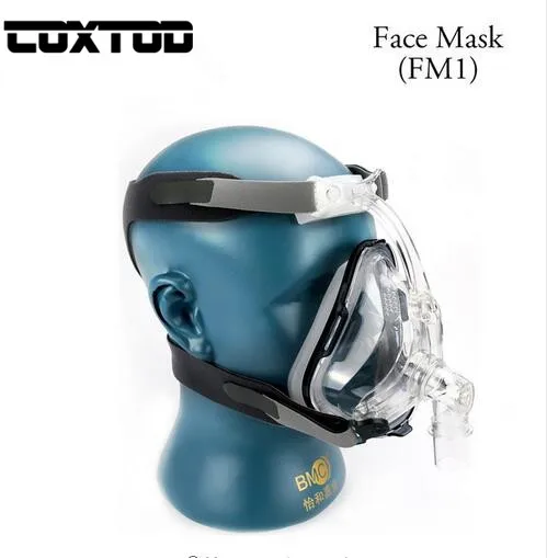 COXTOD FM1 Full Face Mask For Mouth Sleep Breath With Headgrear Size(S/M/L) CPAP Machine Mask COXTOD FM1 Full Face Mask For Mouth Sleep Breath With Headgrear Size(S/M/L) CPAP Machine Mask