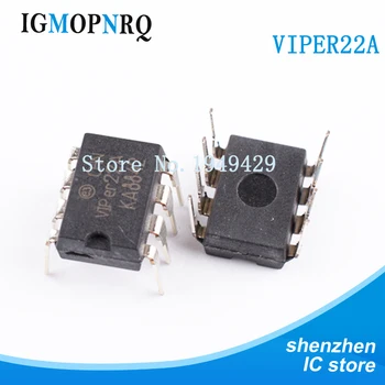

10PCS free shipping VIPer22A DIP8 cooker chip new original