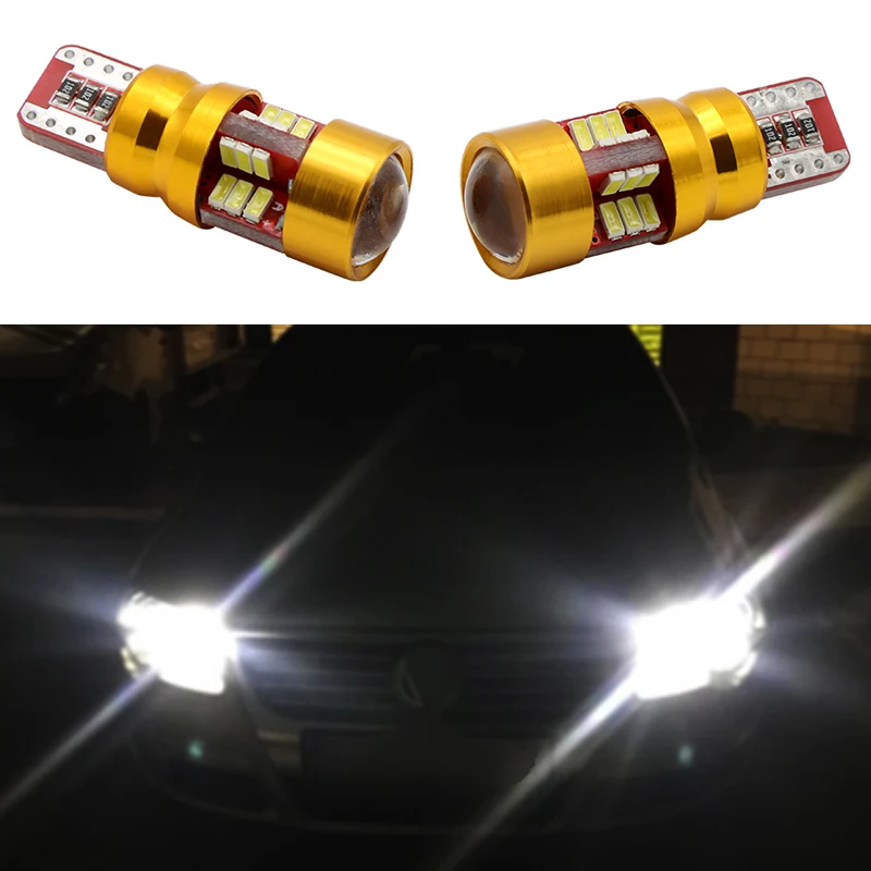 

10 Canbus Car LED Light Lamp Bulb W5W T10 LED 3014 27SMD Interior External Light For Audi VW BMW Hyundai Opel Kia Renault TOYOTA