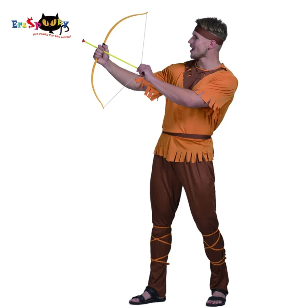 2017 Robin Hood Outlaw Archer костюмы фехтовальщиков мужской Косплей Взрослый супергерой топ