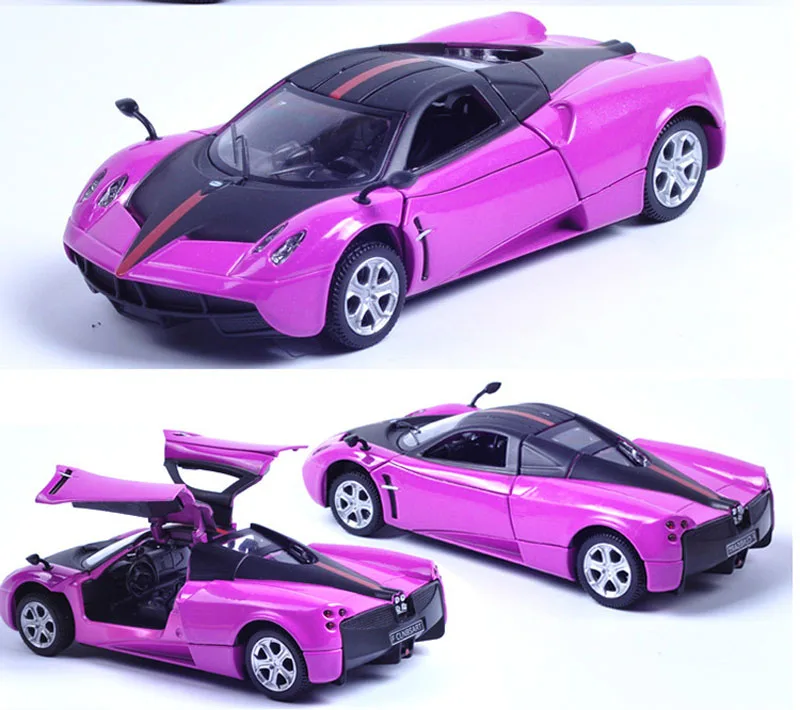 Mnotht 1/32 Pagani Zonda модель автомобиля из сплава моделирование спортивный автомобиль литье под давлением Модель автомобиля игрушки Pull Back звуковые огни детские игрушки МО