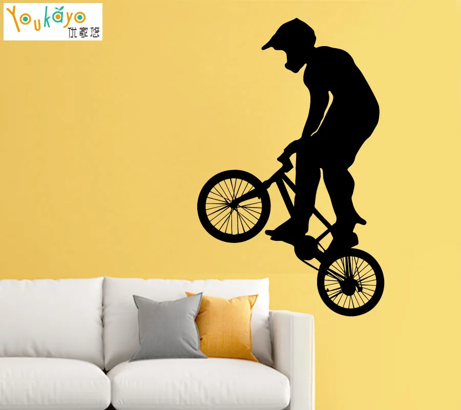 Wall Decal Vinyl Bicycle Sticker Art Decor Bike Extreme Sports EXTRA