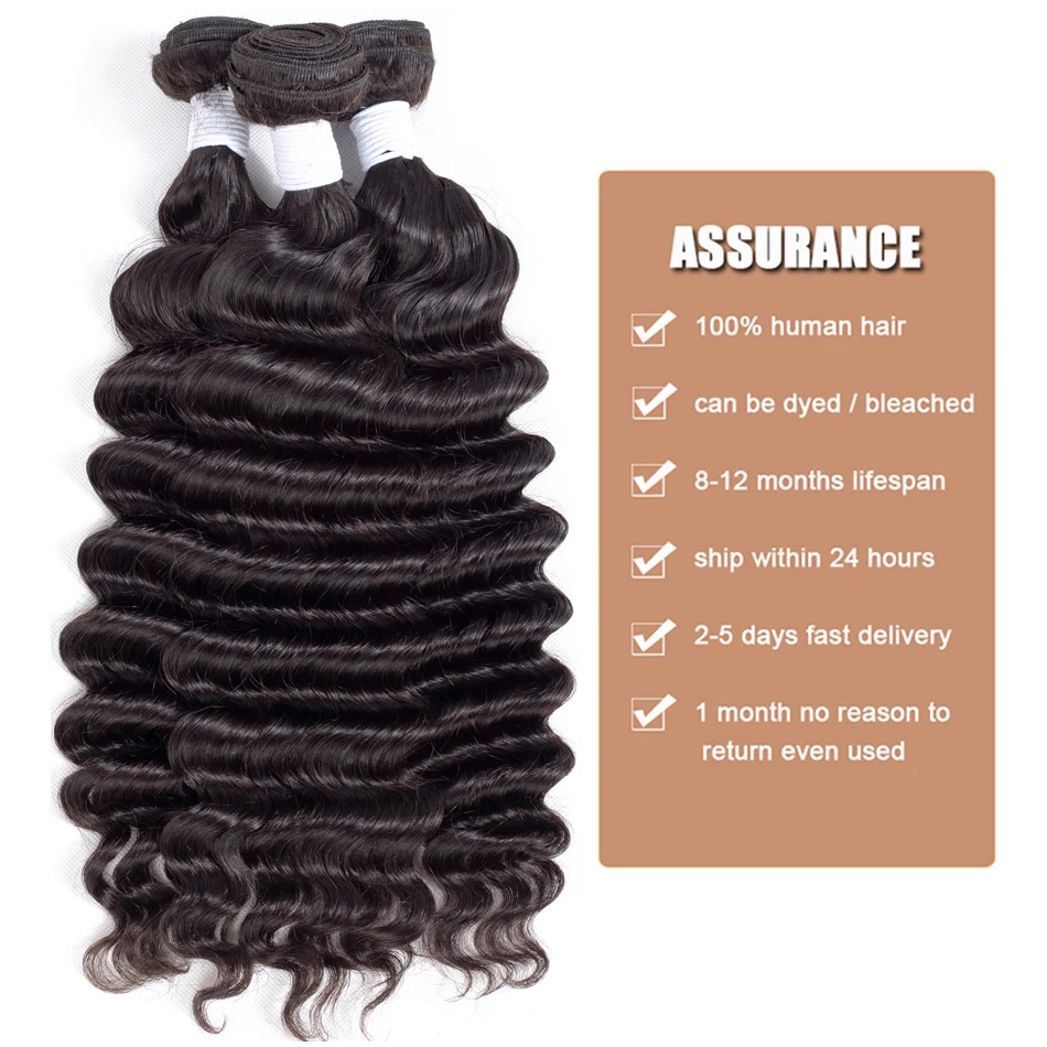 Loose Deep Wave Bundles With Closure Indian Human Hair Bundles With Closure 3 Bundles With Lace Closure Ably Remy Hair Extension