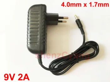 

100PCS 9V2A High quality IC solution AC 100V-240V Converter Adapter DC 9V 2A 2000mA Power Supply EU Plug 4.0mm x1.7mm