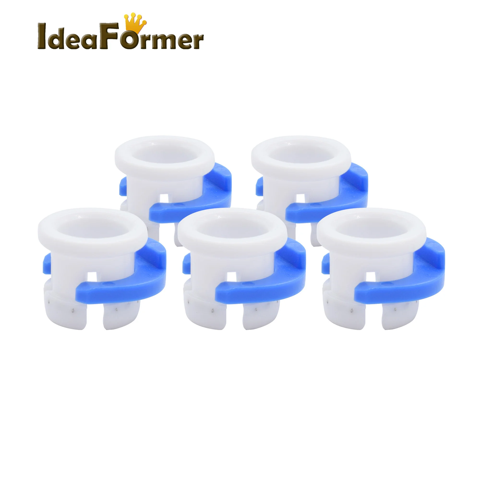 10 шт. соединители Ultimaker 2 UM2 отверстие 6 мм ПТФЭ трубчатая муфта и зажимной зажим