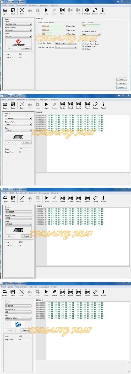 CH2015 официальная версия лучше, чем EZP2010 EZP2013 высокоскоростной USB SPI программист 24 25 93 EEPROM 25 Flash BIOS WIN7 WIN8 Vista