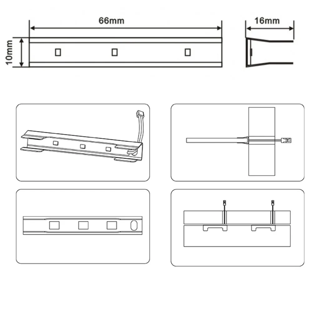 glass clip light instruction