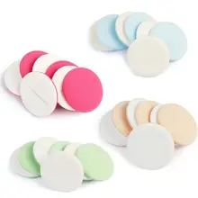 7 шт./компл. воздушная подушка для пудры затяжек косметический слойка порошка буфами на рукавах гладкая Для женщин основа под макияж губка Красота Make Up