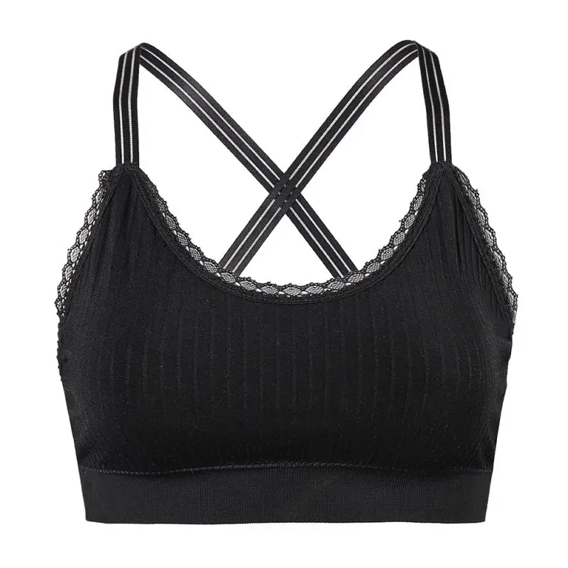 

Women Wireless Bra Top Vest Sexy Push Up Bras Breathable Padded Seamless Underwear