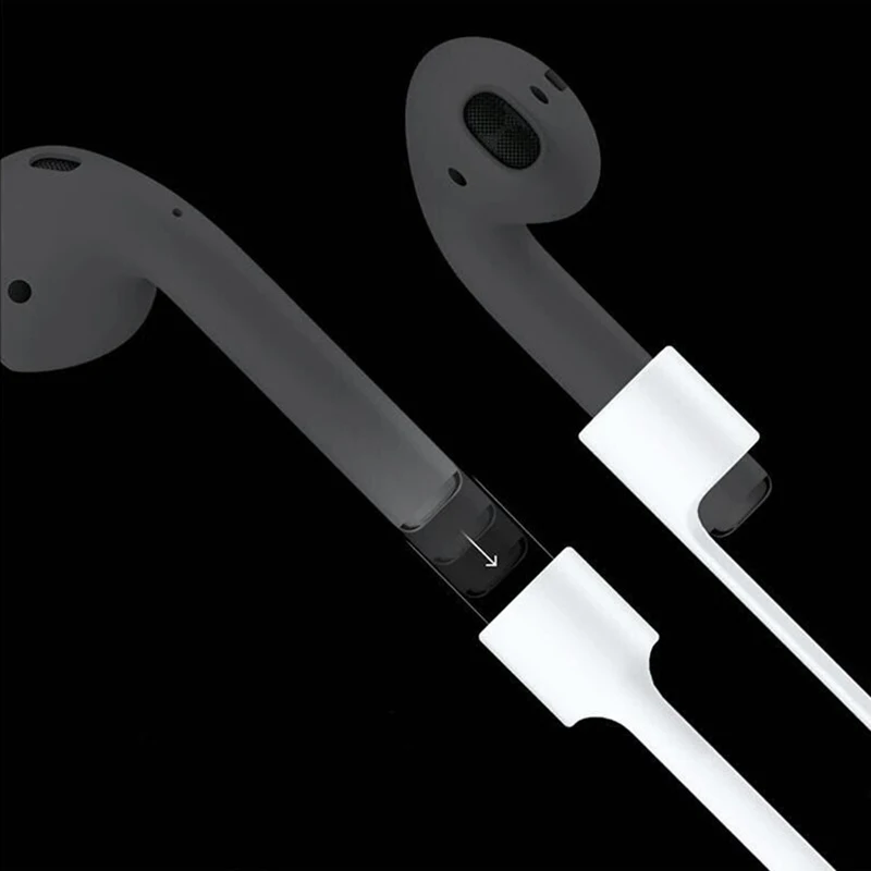 

New Earphone Strap For Wireless I7S TWS Headset Loop String Rope Anti-Lost Silicone Cable Accessories