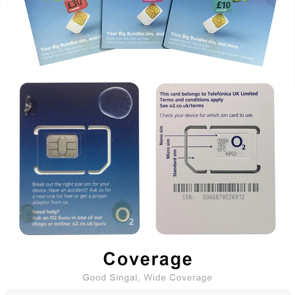 Mewfi O2 Universal Europe Travel Sim Card 30 Days gb 4g Data 3000 Mins Call Unlimited Sms Mobile Phone Native Triple Sim Card Mobile Phone Sim Cards Aliexpress