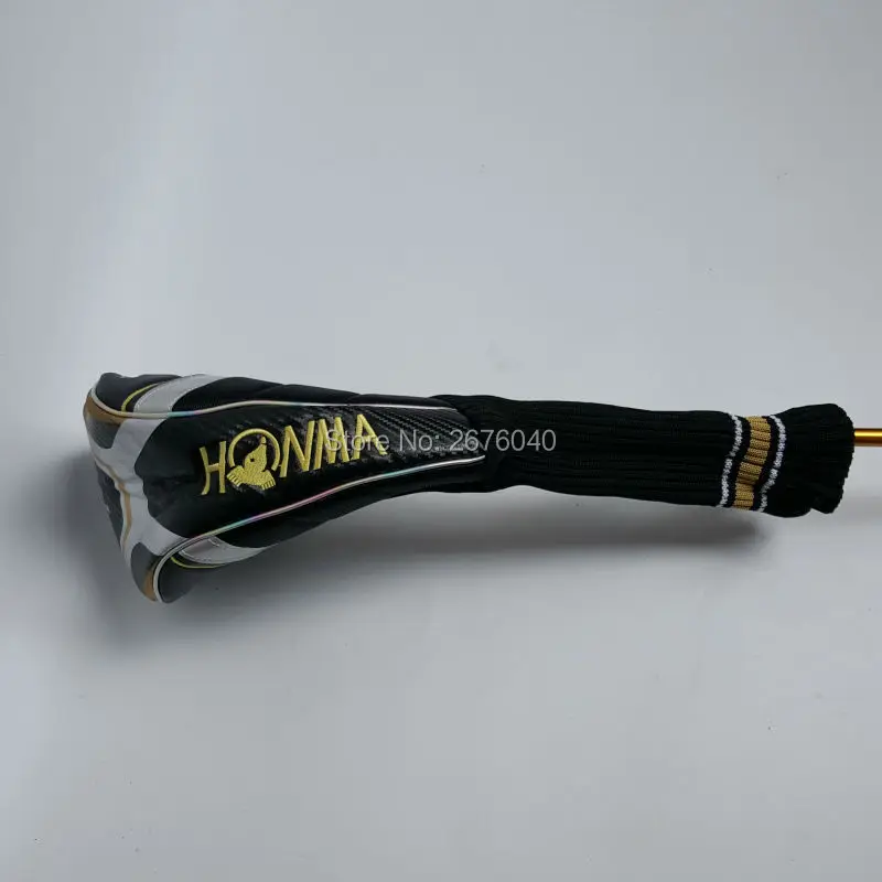 Новые клюшки для гольфа HONMA S-03 4 звезды золотой цвет гольф Драйвер 9.5or10.5 Лофт графитовый Вал R или S flex драйвер клюшки