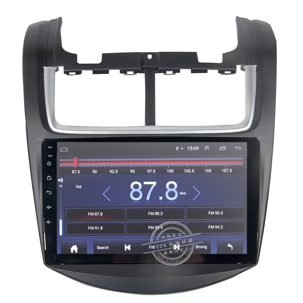 Discount HACTIVOL 9" Quadcore Car radio for Chevrolet Aveo 2014-2018 android 8.1 car DVD player with 1G RAM 16G ROM 2