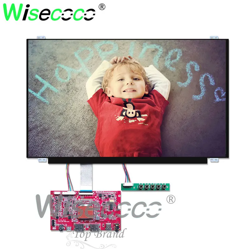  wisecoco 15.6 Inch 4K screen 3840X2160 IPS B156ZAN02.3 lcd HDMI mircro usb Screen Display drive boa