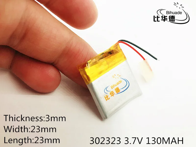 Li-po 3,7 V литиевая батарея 302424 032424 032525 302525 032323 130MAH батарея