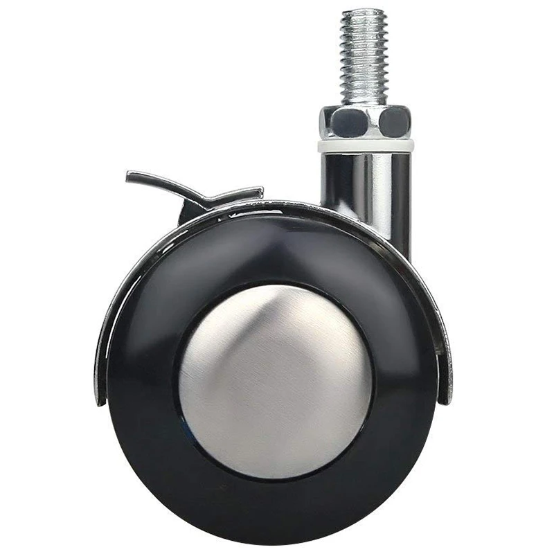 SHGO 2 inch Поворотный Ролик из цинкового сплава винт 360 градусов Цельсия колесики