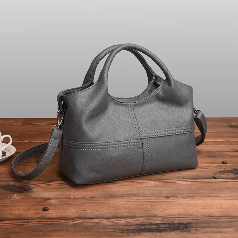 

High Quality girls's Genuine Leather Handbags Patchwork Shoulder CrossBody Bags Fashion Soft Leather girls Bags