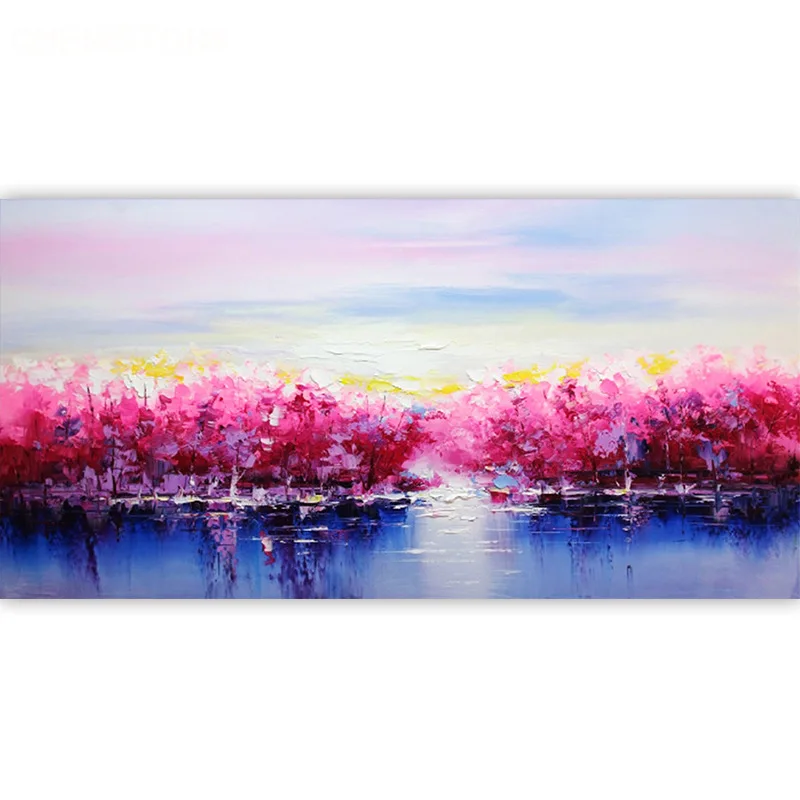

Diy Painting By Numbers Kids Spring Blossoms Coloring By Numbers Acrylic Canvas Pop Art Painting Wall Pictures for Living Room