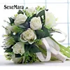 SexeMara White Red Pink Wedding Bouquet Handmade Artificial Flower Rose buque casamento Bridal Bouquet for Wedding mariage 1 Elevate your special day with the Sexe Mara Wedding Bouquet, crafted from premium silk for a timeless look. This handmade bouquet features an elegant blend of white, red, and pink roses, offering a perfect balance of romance and sophistication. Lightweight yet lush, it's ideal for any bride seeking beauty and style. SexeMara White Red Pink Wedding Bouquet Handmade Artificial Flower Rose buque casamento Bridal Bouquet for Wedding mariage <p>Enhance your bridal look with our Simple and Elegant Wedding Veil. Crafted from premium polyester, this two-layer tulle veil features a cut edge and comb for secure wear. Its elbow-length design in classic ivory adds sophistication, making it the perfect accessory for your special day.</p>