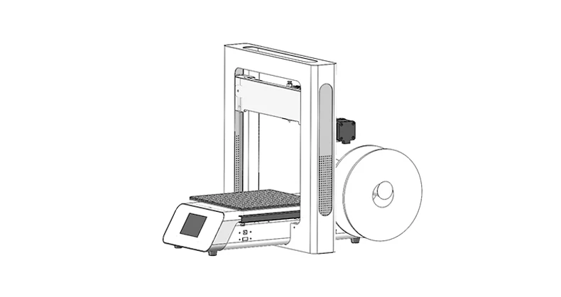 JGAURORA 3d принтер комплект Diy A3S полчаса сборки нити иссякнут обнаружения печать