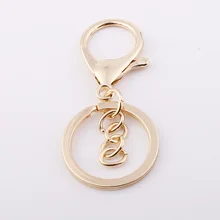 5Pcs Gold Rotating Round Lobster Clasp Hook Keychain Metal Label Quick Clip Keychain Pet DIY Hot Sale For Birthday Gifts 5Pcs Gold Rotating Round Lobster Clasp Hook Keychain Metal Label Quick Clip Keychain Pet DIY Hot Sale For Birthday Gifts