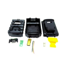 For Dewalt 18V 20V Battery Replacement Plastic Case 3.0Ah 4.0Ah DCB201,DCB203,DCB204,DCB200 Li-Ion Battery Cover Parts        #8