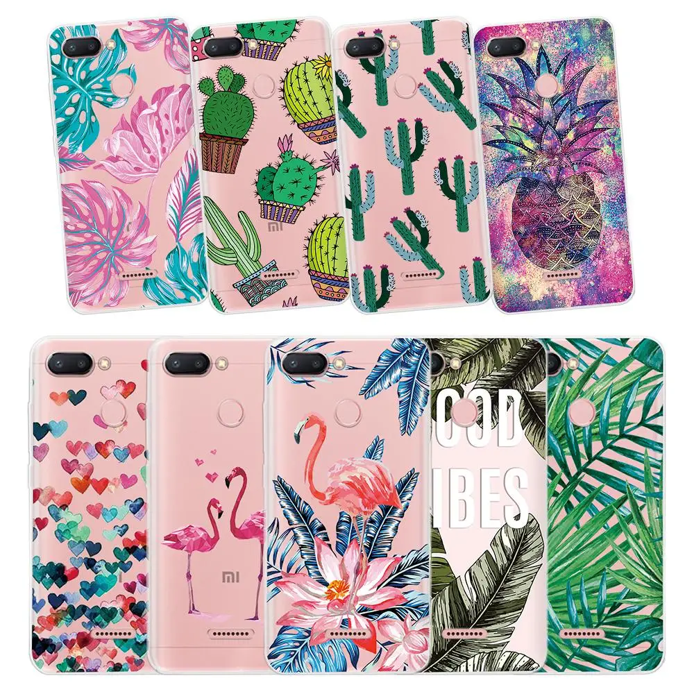 Silicone Soft TPU Phone Case For Xiaomi Redmi Note 7 Note 6 5 Pro 6 6A 6 Pro Mi 9 A2 A1 Painted Cover Case For Xiaomi Mi 9 A2 A1