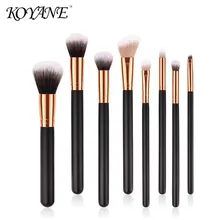 

Professional 8 PCS Makeup Brush Kit, High-Level Synthetic Hair/Wood Handle,Powder/Blush/Eyebrow/Eye Shadow/Nose Brushes Included