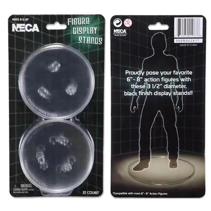 neca figure display stands
