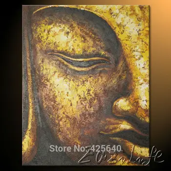 

Buda Buddha painting Zen Buddha Canvas Wall Art Modern Contemporary Abstract Painting Hand Painted Buda 5