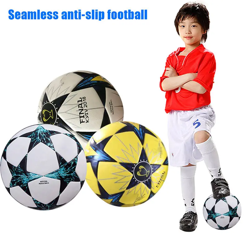 

2019 High Quality Champions League Official Football Ball Material PU Professional Competition Train Durable Soccer Ball Size
