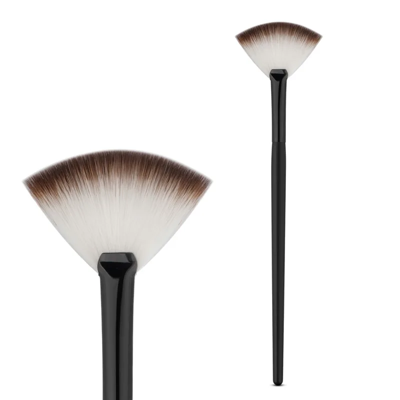 

Fan Shape Powder Concealer Blending Brush Professional Highlighter Foundation Cosmetic Brush Women Make Up Accessories SMJ