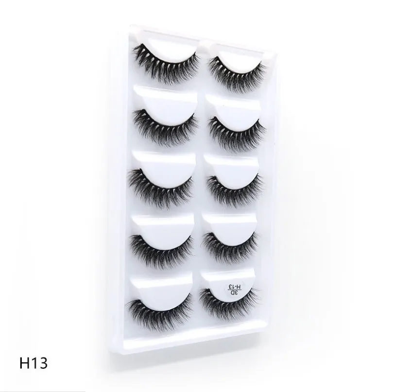 

False Eyelashes Dramatic 3D Mink Lashes Long Lasting Eye Lashes Make Up Fake Eyelashes Faux Mink Eyelashes Natural