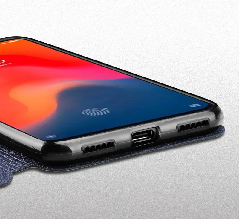 Чехол для xiaomi mi 9 xiaomi 9, кожаный чехол Mofi xiaomi 9, флип-чехол, тонкий Чехол-книжка с подставкой, роскошный блестящий чехол для xiaomi mi 9