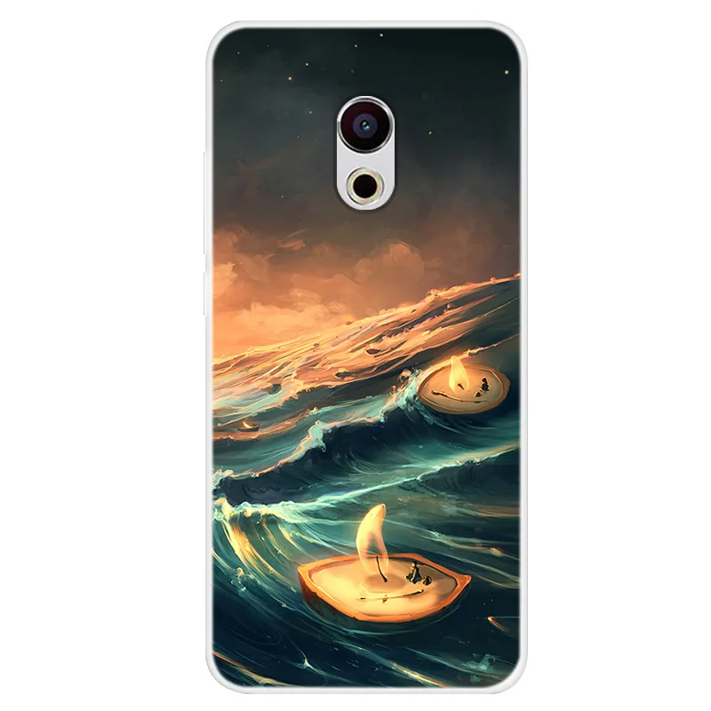Для Meizu Pro 6 5 2 &quotкрышка силиконовый чехол для Pro6 мягкий термополиуретановый Чехол