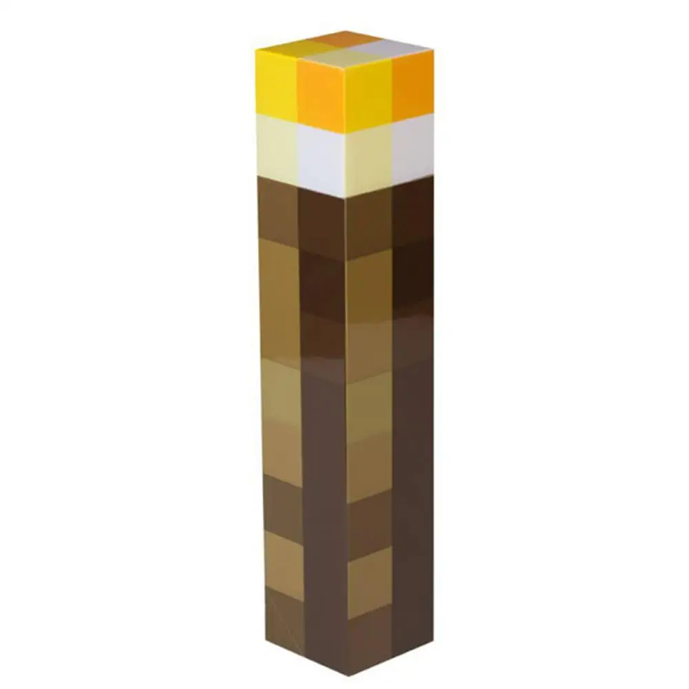 LeadingStar Light Up Torch 28CM High Brightness LED Minecraft Hand Held or Wall Mount Flashlight zk25 цена LeadingStar Light Up Torch 28CM High Brightness LED Minecraft Hand Held or Wall Mount Flashlight zk25 цены онлайн