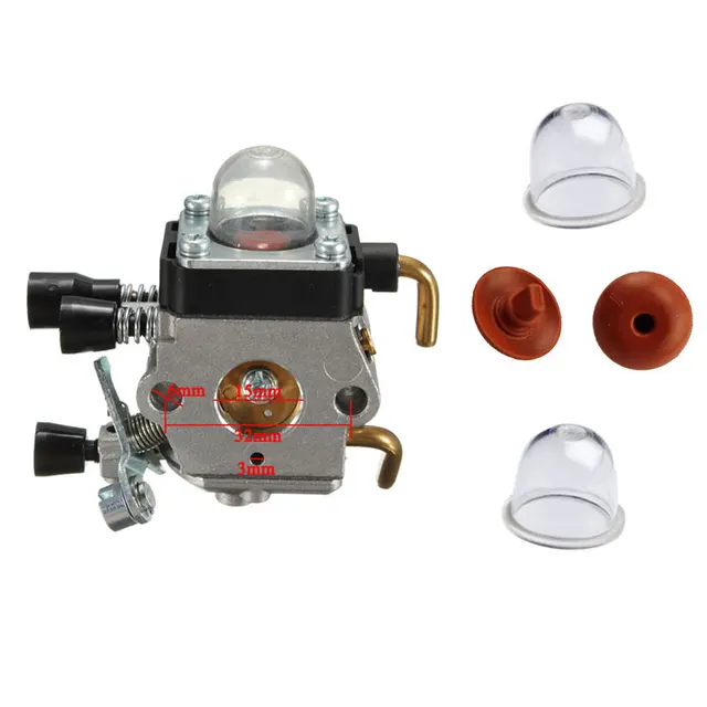 New Carburettor Primer Check Valve bulb for STIHL KM55 HL45 KM55R FS55T