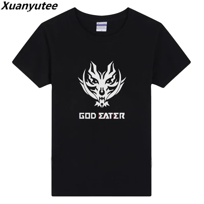 Xuanyutee God Eater 5 геймерских фанатов индивидуальная Футболка мужская хлопковая