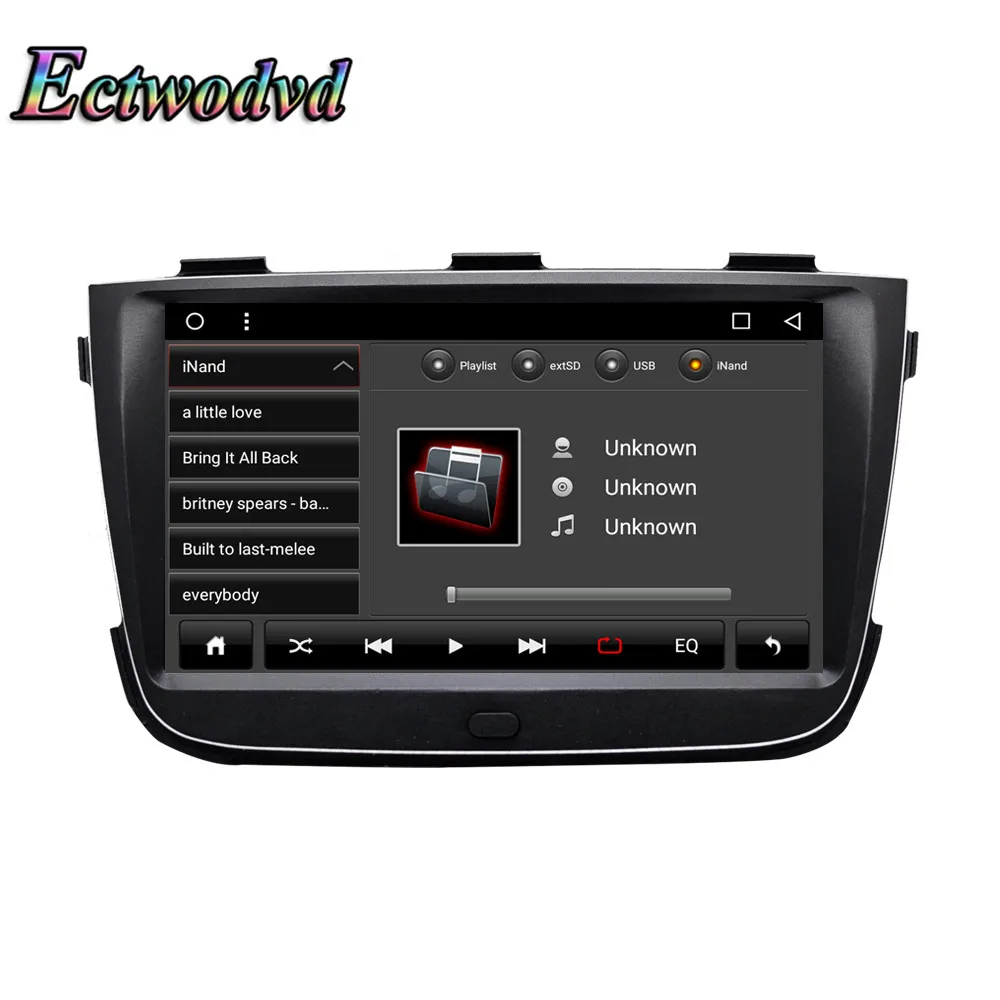Cheap Ectwodvd 10.2inch Octa Core Android 8.1 Car DVD GPS Navigation Radio Stereo for Kia Sorento 2013 2014 Low Version 5