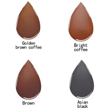 Постоянный пигмент для перманентного макияжа пигмент 4 шт. PCD набор чернил для бровей губ подводка для глаз микроблейдинг боди-арт тату иглы для ручки поставка