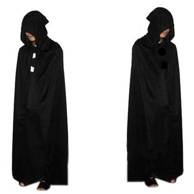 death cloak cosplay ghost clothes multi cape hooded cloaks halloween costume for adult costumes vampire cape